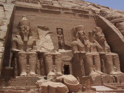 Picture of the Gret Temple at Abu Simbel