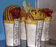 Picture of canopic jars