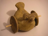 Picture of children's toy found in Mohenjo-daro
