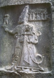 Hittite relief in Yazilikaya, the sanctuary of Hattusa