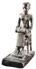 Picture of a statue of Imhotep