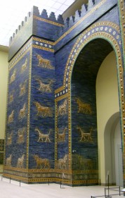 Reconstruction of Ishtar Gate in the Pergamon Museum, Berlin